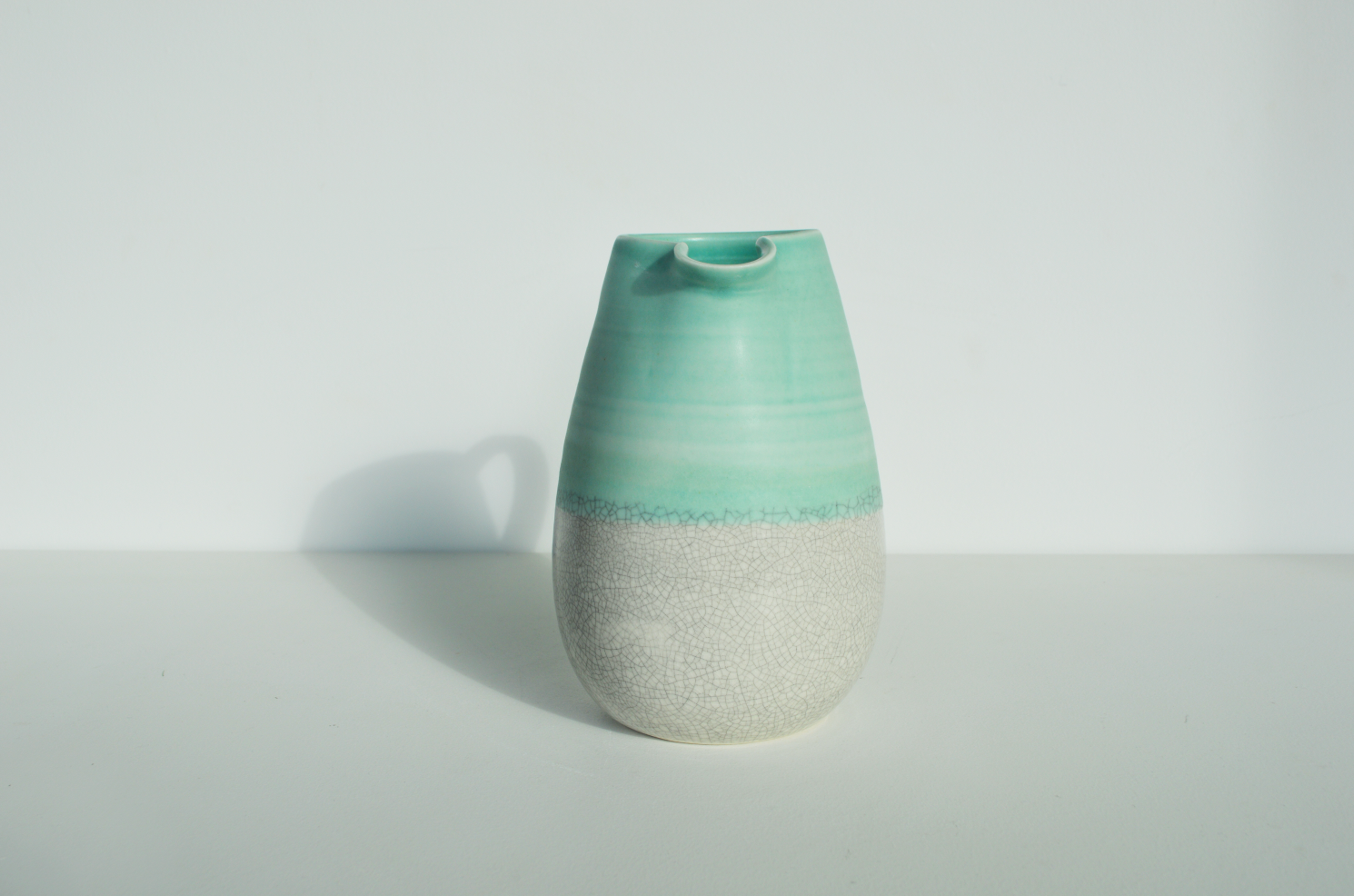 Lichen/ Crackle Jug (Large)