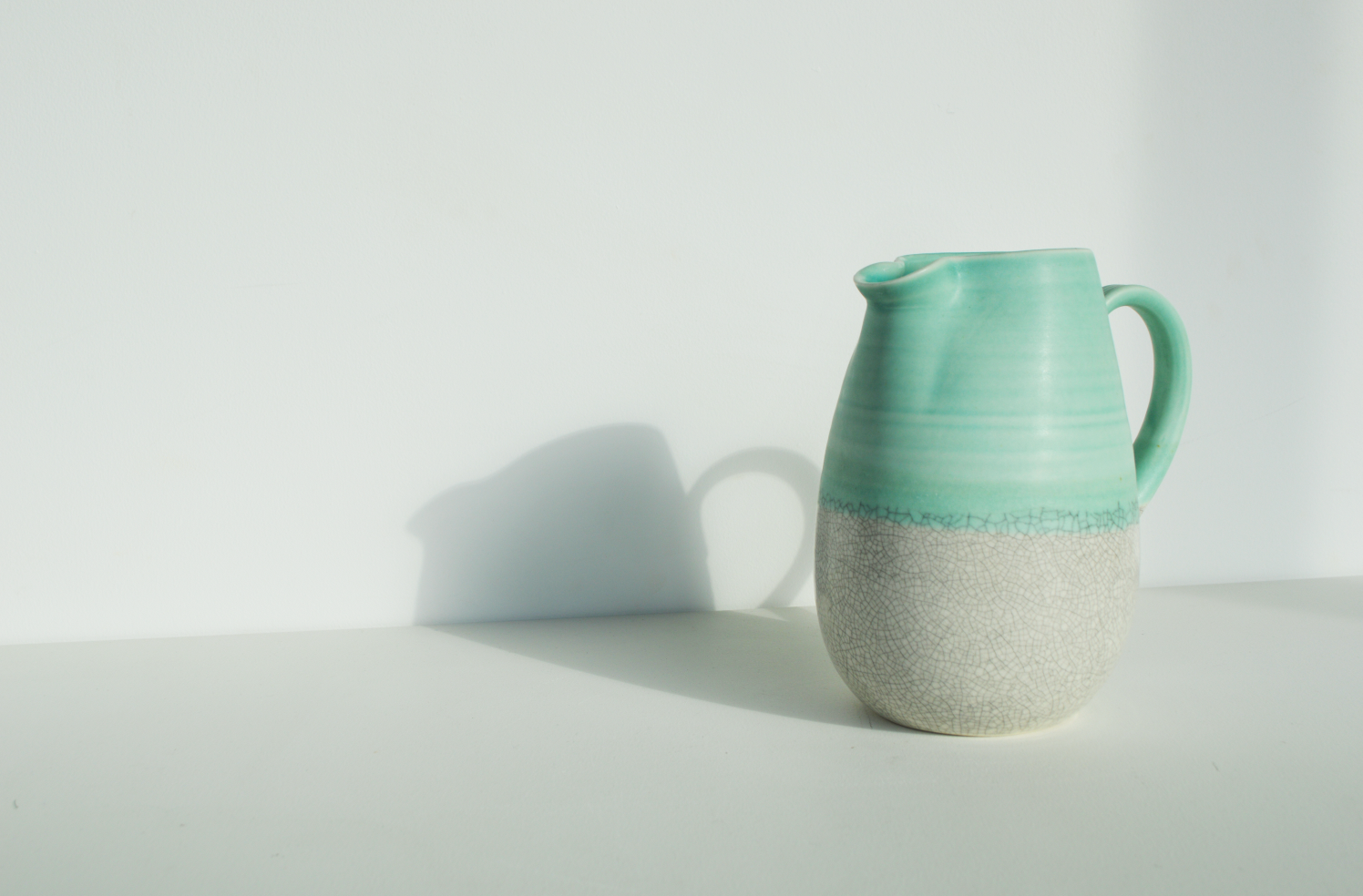 Lichen/ Crackle Jug (Large)